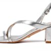 Sandalo donna Stuart Weitzman SH990-SLV colore Argento 38 EU-3
