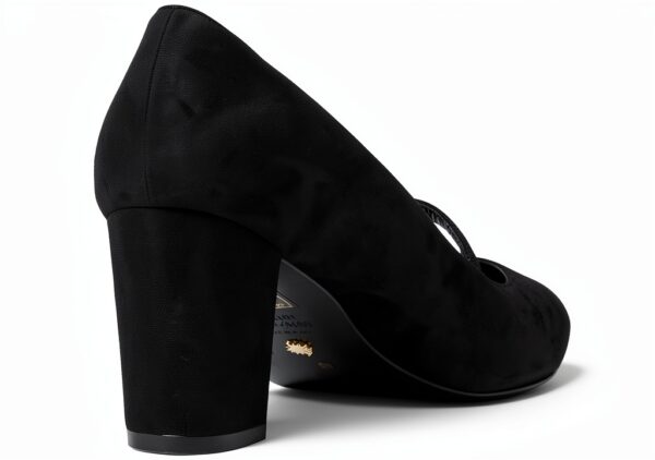 Stuart Weitzman Mary Jane Pumps Nero 40 EU Eleganti Décolleté Donna-4