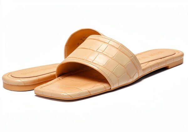 Stuart Weitzman Sandalo Donna in Pelle Mango 38.5 EU Comfort-5