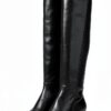 Stuart Weitzman Stivali Flareblock Donna Nero 36 EU-0