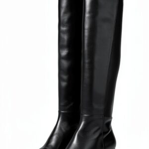 Stuart Weitzman Stivali Flareblock Donna Nero 36 EU-0