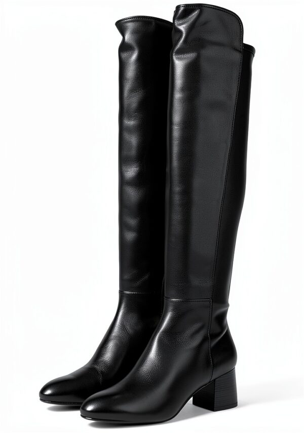 Stuart Weitzman Stivali Flareblock Donna Nero 36 EU-0
