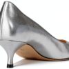STUART WEITZMAN Scarpe Donna Argento 38 EU Modello SK302 Pelle Mestizo-5