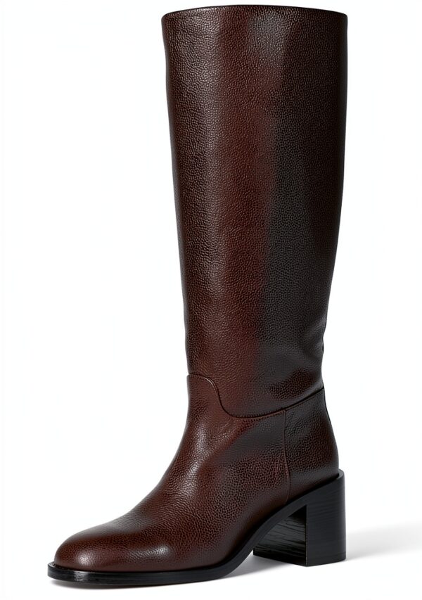 Stuart Weitzman Stivale Finn Nero Donna 37-41.5 EU Pelle di Agnello-6