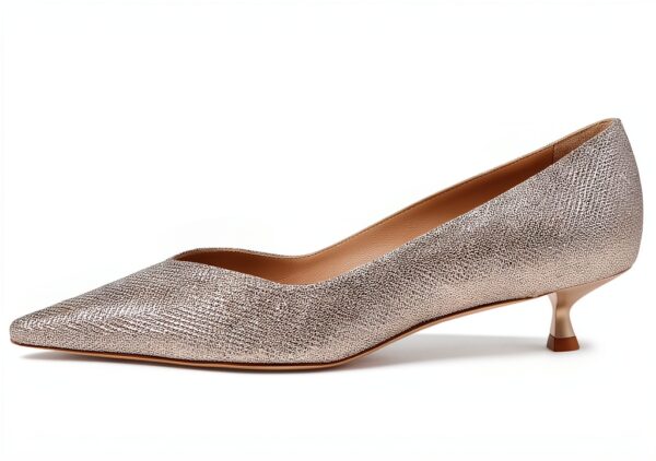 Stuart Weitzman Scarpe Donna Eleganti in Pelle Poudre Taglia 37 EU-3