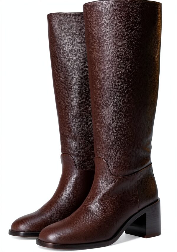 Stuart Weitzman Stivale Finn Nero Donna 37-41.5 EU Pelle di Agnello-0