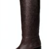 Stuart Weitzman Stivale Finn Nero Donna 37-41.5 EU Pelle di Agnello-3