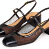Slingback donna Stuart Weitzman MAEVE Nero - Elegante tacco-0