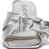 Stuart Weitzman Slide Donna Argento 35.5 EU Eleganti Sandali Estivi-1