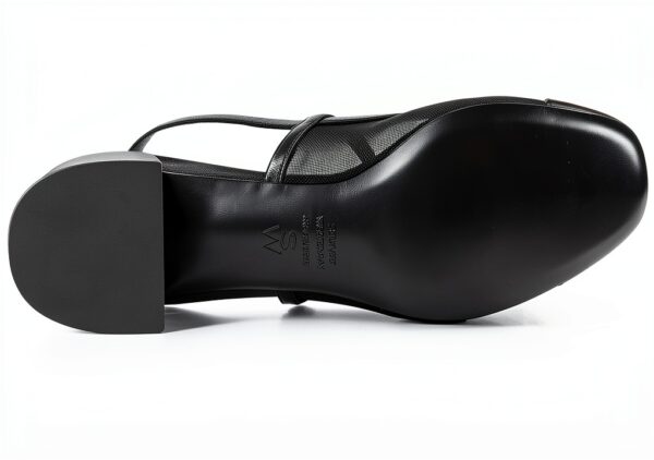 Slingback donna Stuart Weitzman MAEVE Nero - Elegante tacco-2