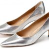 STUART WEITZMAN Scarpe Donna Argento 38 EU Modello SK302 Pelle Mestizo-0