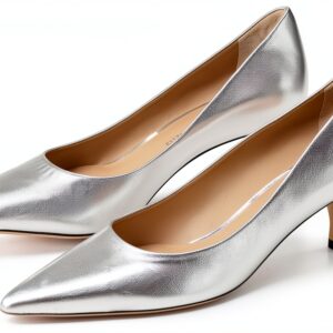 STUART WEITZMAN Scarpe Donna Argento 38 EU Modello SK302 Pelle Mestizo-0