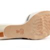 Stuart Weitzman Slide Felicity 50 Crema 38 EU Pelle di Agnello Nappa-3