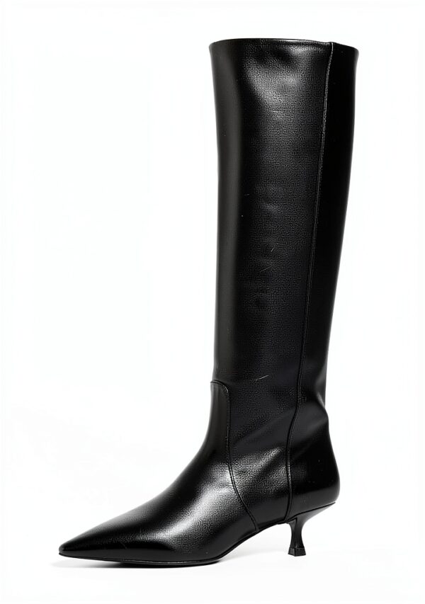 Stuart Weitzman scarpa donna Nero 40 EU modello SI430 BLK tacco 5 cm-1