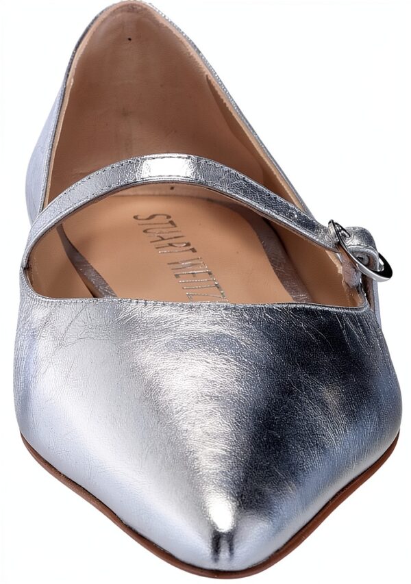 Scarpe Mary Jane donna Stuart Weitzman Argento 40 EU modello SG877-1