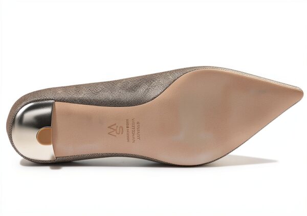 Stuart Weitzman Scarpe Donna Eleganti in Pelle Poudre Taglia 37 EU-2
