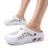 Ciabatte Infradito Pantofola Sandali Sandali da Uomo Infradito Pantofole alla Moda Scarpe con Foro Scarpe da Giardino da Uomo Sandali Piatti da Spiaggia-2