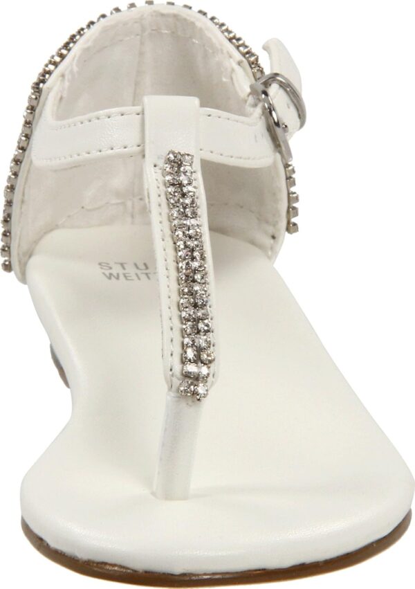 Sandali STUART WEITZMAN per bambina Bianco 29-30 EU Sintetico con-1