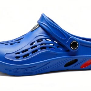 Ciabatte Infradito Pantofola Sandali Sandali da Uomo Infradito Pantofole alla Moda Scarpe con Foro Scarpe da Giardino da Uomo Sandali Piatti da Spiaggia-0