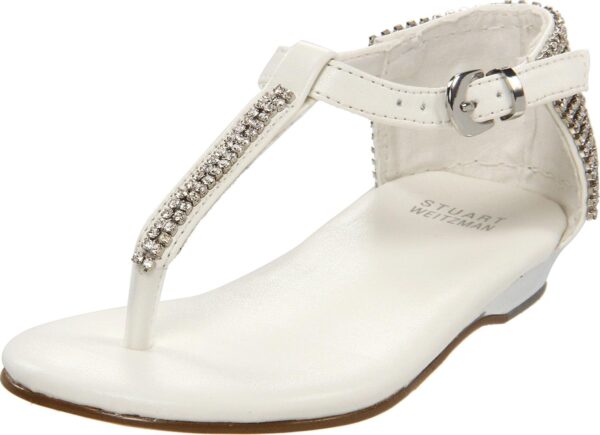 Sandali STUART WEITZMAN per bambina Bianco 29-30 EU Sintetico con-0