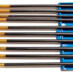 Elettrodo di tungsteno WL15 Oro 2,4 mm 10 pezzi-0