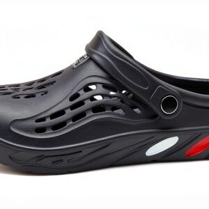 Ciabatte Infradito Pantofola Sandali Sandali da Uomo Infradito Pantofole alla Moda Scarpe con Foro Scarpe da Giardino da Uomo Sandali Piatti da Spiaggia-0