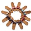 Ciabatte Infradito Pantofola Sandali Pantofole Da Donna Floreale Bowknot Lino Infradito Sandali Da Spiaggia Pantofole Con Zeppa Scarpe Da Donna-5