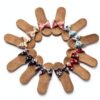 Ciabatte Infradito Pantofola Sandali Pantofole Da Donna Floreale Bowknot Lino Infradito Sandali Da Spiaggia Pantofole Con Zeppa Scarpe Da Donna-5