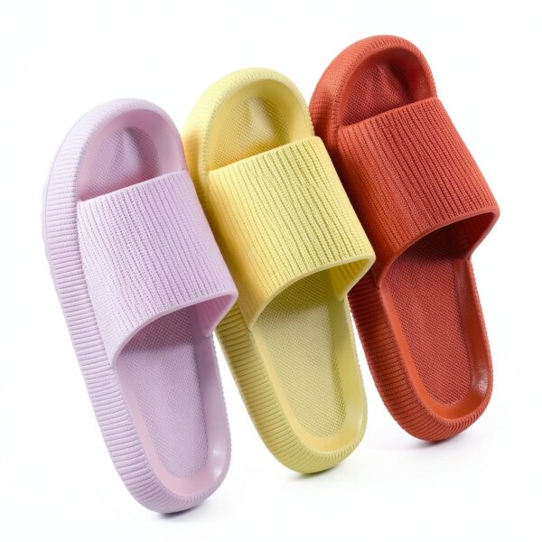 Ciabatte Infradito Pantofola Donna Antiscivolo Arancione 38/39 EU-3