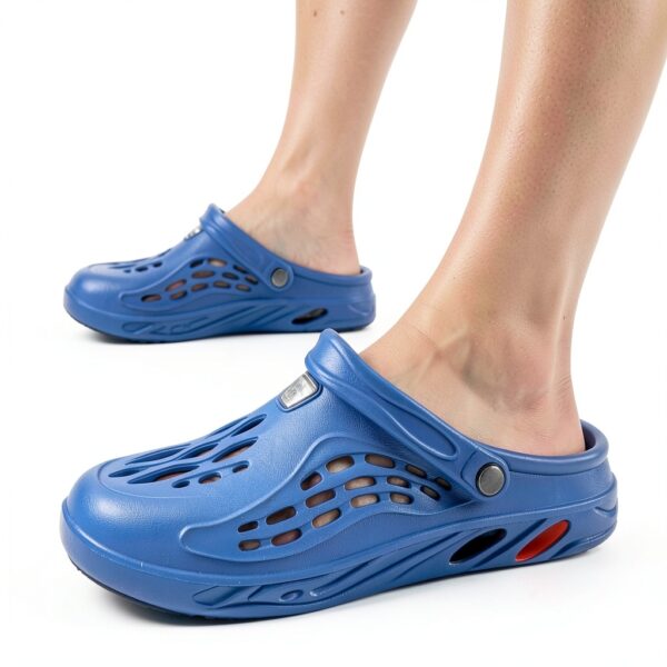Ciabatte Infradito Pantofola Sandali Sandali da Uomo Infradito Pantofole alla Moda Scarpe con Foro Scarpe da Giardino da Uomo Sandali Piatti da Spiaggia-1