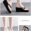 Ciabatte Infradito ZYYCAOMFF Sandali Tacco 3-6 cm Suola Antisciv-4