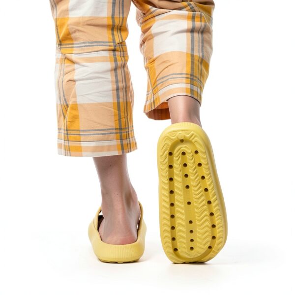 Ciabatte Infradito Pantofola Donna Antiscivolo Arancione 38/39 EU-4
