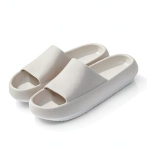 Ciabatte Infradito Donna Tacco Alto Plateau Arancione Taglia 7-0