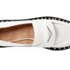 Stuart Weitzman Mocassini Reverie Donna, bianco, 38 EU-1