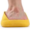 Ciabatte Infradito Donna Tacco Alto Plateau Arancione Taglia 7-2