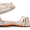 Sandali da Bambina STUART WEITZMAN Atlantis Bianco, suola gomma,-5