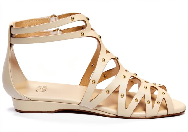 Sandali per bambine Stuart Weitzman Golddigger Bianco 34/28/30 EU-5