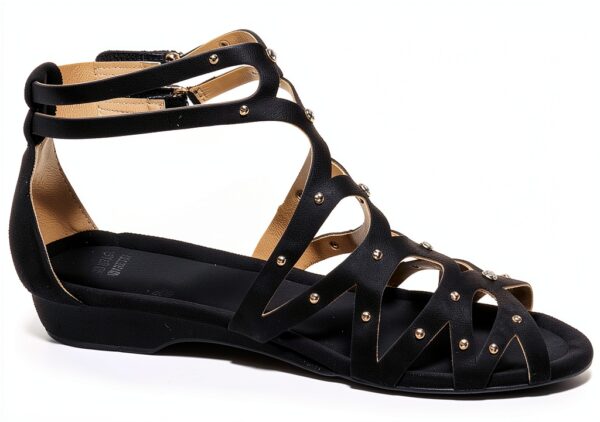 Sandali da Bambina Stuart Weitzman Golddigger Nero Taglia 36 EU-5