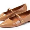 Stuart Weitzman SW Mary Jane Flat in pelle, modello SG589-020, colore-3