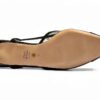 Stuart Weitzman Mondrian 50 Slingback Nero Flanella Donna-2