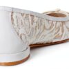 Stuart Weitzman Ballerine Arabella Donna Bianco-4
