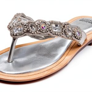 Stuart Weitzman Sandali per Bambina Jewel Argento - Taglia 31-32 EU-0
