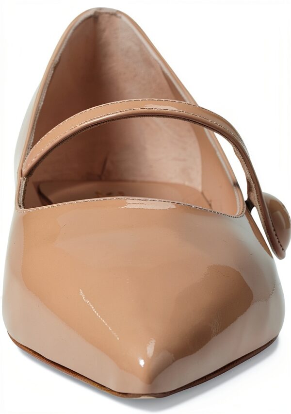 Stuart Weitzman SW Mary Jane Flat in pelle, modello SG589-020, colore-1