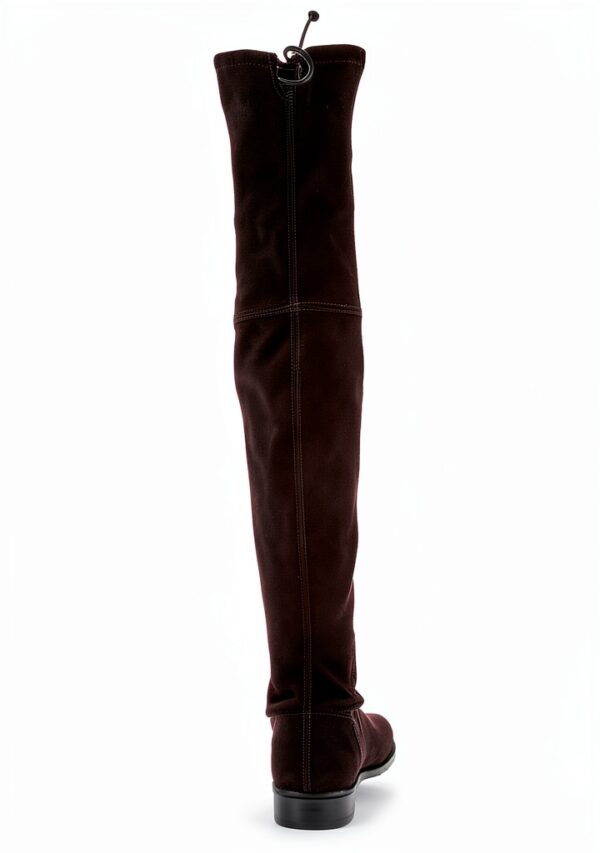 Stuart Weitzman Lowland Bold Stivali Nero, Stile Pull-On con Tacco-2