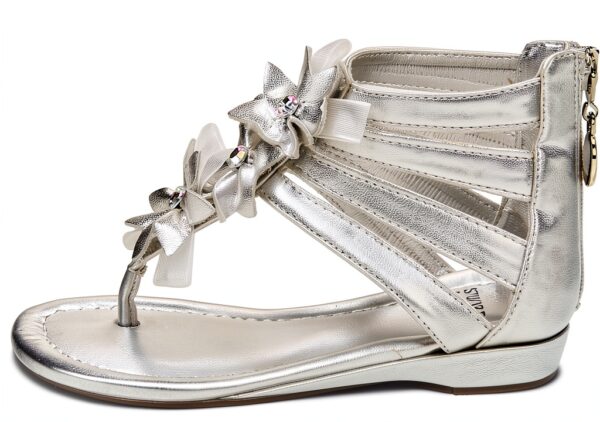 Sandali da Bambina Stuart Weitzman Amore Argento 36 EU-6