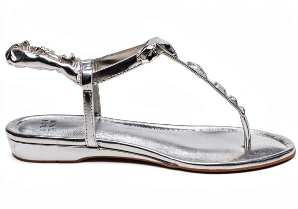 Sandali STUART WEITZMAN Kinderschuhe Bella Argento Metallizzato-5