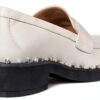Stuart Weitzman Mocassini Reverie Donna, bianco, 38 EU-4