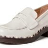 Stuart Weitzman Mocassini Reverie Donna, bianco, 38 EU-6