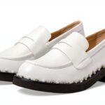 Stuart Weitzman Mocassini Reverie Donna, bianco, 38 EU-0