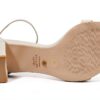 Sandali Stuart Weitzman Nudistcurve 75 Block Donna Bianco 38.5 EU-1
